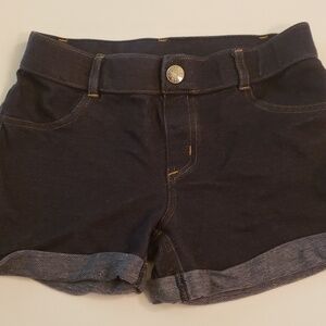 Circo Stretch Denim Look Shorts M 7/8 Navy